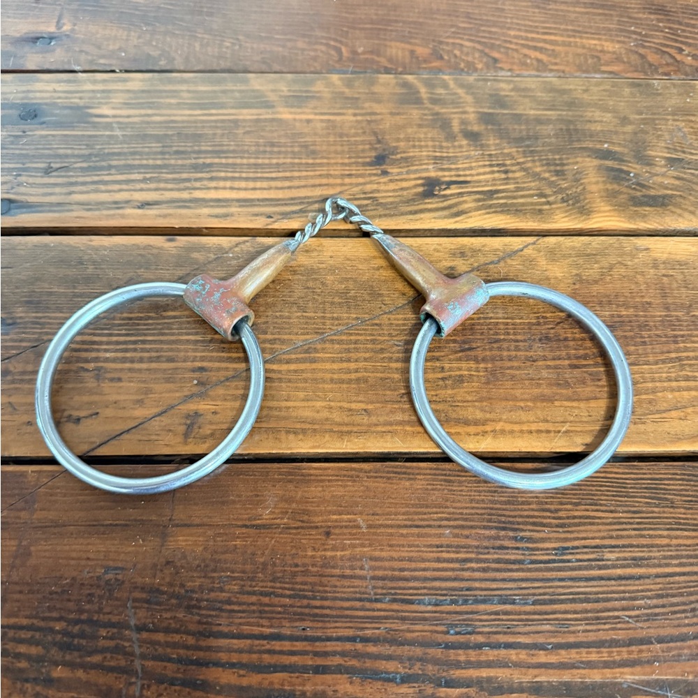 Loose Ring Copper Snaffle with Twist